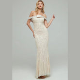 Stylish Women's Backless - Evening Dress for Elegant Nights
